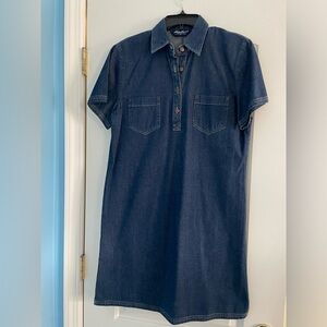 Eddie Bauer denim dress. Size M.